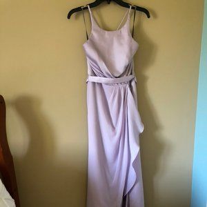 Lilac WHITE by Vera Wang Bridesmaid Dress